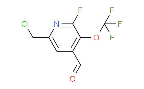 AM227061 | 1804482-03-8 | 6-(Chloromethyl)-2-fluoro-3-(trifluoromethoxy)pyridine-4-carboxaldehyde