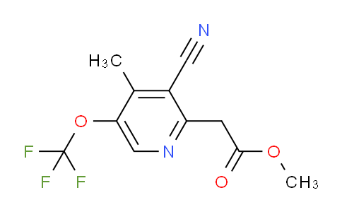 AM227069 | 1804342-12-8 | Methyl 3-cyano-4-methyl-5-(trifluoromethoxy)pyridine-2-acetate
