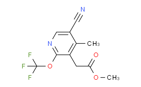 AM227070 | 1804703-79-4 | Methyl 5-cyano-4-methyl-2-(trifluoromethoxy)pyridine-3-acetate