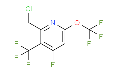 AM227075 | 1806153-07-0 | 2-(Chloromethyl)-4-fluoro-6-(trifluoromethoxy)-3-(trifluoromethyl)pyridine