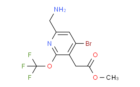 AM22708 | 1806130-62-0 | Methyl 6-(aminomethyl)-4-bromo-2-(trifluoromethoxy)pyridine-3-acetate