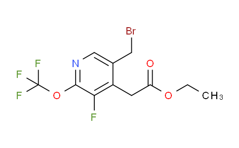 AM227081 | 1804820-46-9 | Ethyl 5-(bromomethyl)-3-fluoro-2-(trifluoromethoxy)pyridine-4-acetate