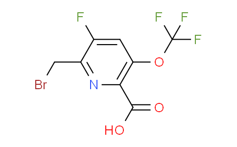 AM227093 | 1804480-15-6 | 2-(Bromomethyl)-3-fluoro-5-(trifluoromethoxy)pyridine-6-carboxylic acid