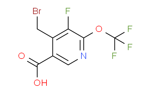 4-(Bromomethyl)-3-fluoro-2-(trifluoromethoxy)pyridine-5-carboxylic acid