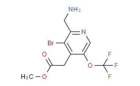 AM22710 | 1803612-68-1 | Methyl 2-(aminomethyl)-3-bromo-5-(trifluoromethoxy)pyridine-4-acetate