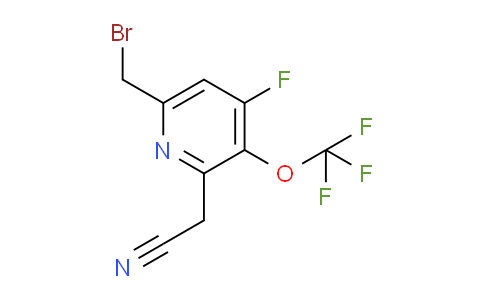 AM227110 | 1804642-88-3 | 6-(Bromomethyl)-4-fluoro-3-(trifluoromethoxy)pyridine-2-acetonitrile