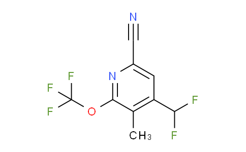 AM227113 | 1806250-24-7 | 6-Cyano-4-(difluoromethyl)-3-methyl-2-(trifluoromethoxy)pyridine