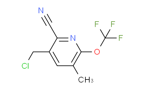 AM227117 | 1804817-87-5 | 3-(Chloromethyl)-2-cyano-5-methyl-6-(trifluoromethoxy)pyridine