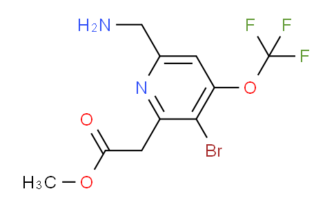 AM22713 | 1803470-19-0 | Methyl 6-(aminomethyl)-3-bromo-4-(trifluoromethoxy)pyridine-2-acetate