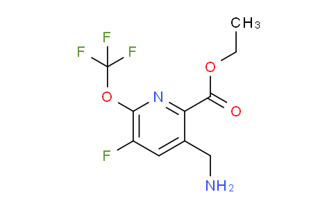 AM227131 | 1805966-39-5 | Ethyl 3-(aminomethyl)-5-fluoro-6-(trifluoromethoxy)pyridine-2-carboxylate