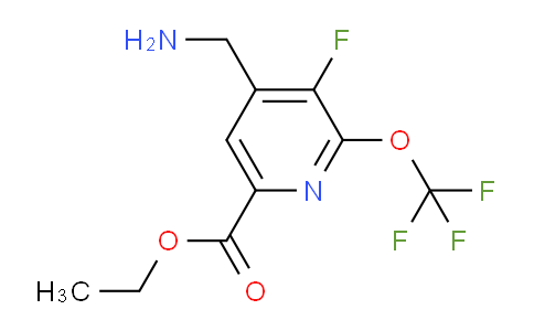 AM227133 | 1804344-91-9 | Ethyl 4-(aminomethyl)-3-fluoro-2-(trifluoromethoxy)pyridine-6-carboxylate