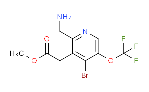 AM22714 | 1804619-96-2 | Methyl 2-(aminomethyl)-4-bromo-5-(trifluoromethoxy)pyridine-3-acetate