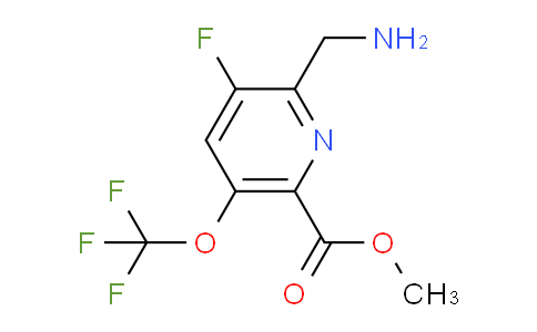 AM227141 | 1806734-81-5 | Methyl 2-(aminomethyl)-3-fluoro-5-(trifluoromethoxy)pyridine-6-carboxylate