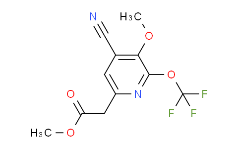 AM227146 | 1804730-13-9 | Methyl 4-cyano-3-methoxy-2-(trifluoromethoxy)pyridine-6-acetate