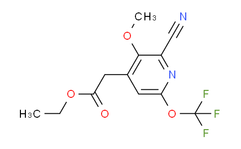 AM227147 | 1803942-45-1 | Ethyl 2-cyano-3-methoxy-6-(trifluoromethoxy)pyridine-4-acetate