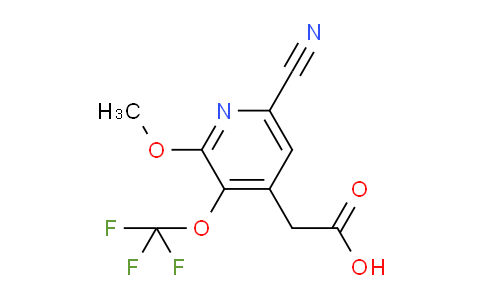 AM227152 | 1803656-41-8 | 6-Cyano-2-methoxy-3-(trifluoromethoxy)pyridine-4-acetic acid