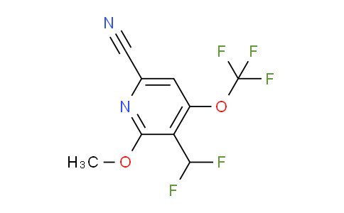 AM227184 | 1806249-23-9 | 6-Cyano-3-(difluoromethyl)-2-methoxy-4-(trifluoromethoxy)pyridine