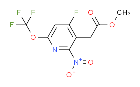 AM227185 | 1804758-64-2 | Methyl 4-fluoro-2-nitro-6-(trifluoromethoxy)pyridine-3-acetate