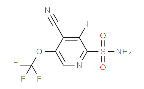 AM227203 | 1803946-39-5 | 4-Cyano-3-iodo-5-(trifluoromethoxy)pyridine-2-sulfonamide