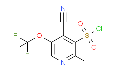 AM227205 | 1804695-66-6 | 4-Cyano-2-iodo-5-(trifluoromethoxy)pyridine-3-sulfonyl chloride