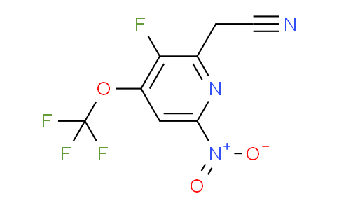 AM227208 | 1804318-08-8 | 3-Fluoro-6-nitro-4-(trifluoromethoxy)pyridine-2-acetonitrile