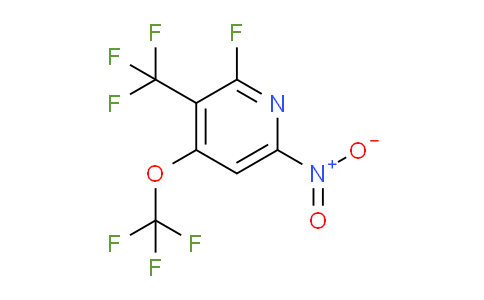 2-Fluoro-6-nitro-4-(trifluoromethoxy)-3-(trifluoromethyl)pyridine