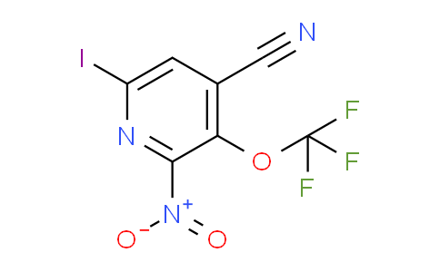 4-Cyano-6-iodo-2-nitro-3-(trifluoromethoxy)pyridine