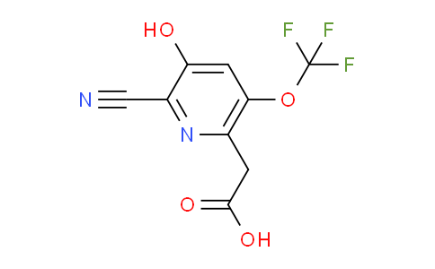 AM227256 | 1804818-56-1 | 2-Cyano-3-hydroxy-5-(trifluoromethoxy)pyridine-6-acetic acid
