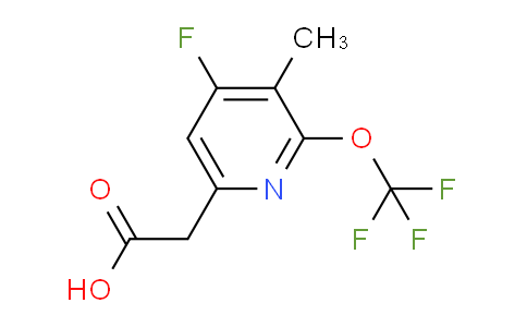 AM227259 | 1804816-60-1 | 4-Fluoro-3-methyl-2-(trifluoromethoxy)pyridine-6-acetic acid