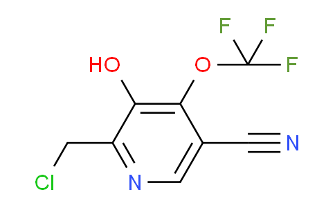 2-(Chloromethyl)-5-cyano-3-hydroxy-4-(trifluoromethoxy)pyridine