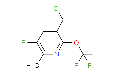 AM227280 | 1805977-52-9 | 3-(Chloromethyl)-5-fluoro-6-methyl-2-(trifluoromethoxy)pyridine