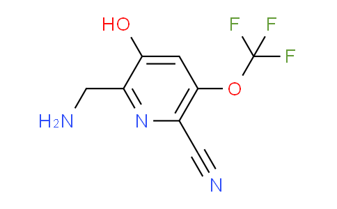 2-(Aminomethyl)-6-cyano-3-hydroxy-5-(trifluoromethoxy)pyridine