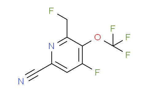 AM227286 | 1806188-53-3 | 6-Cyano-4-fluoro-2-(fluoromethyl)-3-(trifluoromethoxy)pyridine