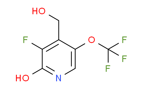 3-Fluoro-2-hydroxy-5-(trifluoromethoxy)pyridine-4-methanol