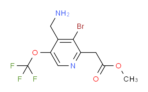 AM22730 | 1803470-30-5 | Methyl 4-(aminomethyl)-3-bromo-5-(trifluoromethoxy)pyridine-2-acetate