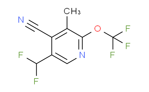 AM227309 | 1804395-47-8 | 4-Cyano-5-(difluoromethyl)-3-methyl-2-(trifluoromethoxy)pyridine