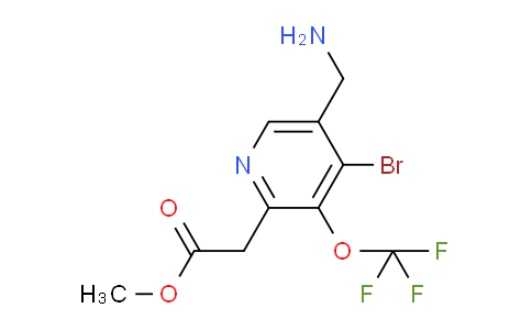 AM22731 | 1803612-77-2 | Methyl 5-(aminomethyl)-4-bromo-3-(trifluoromethoxy)pyridine-2-acetate