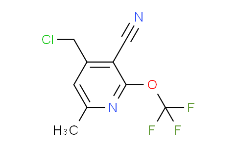 AM227310 | 1803623-81-5 | 4-(Chloromethyl)-3-cyano-6-methyl-2-(trifluoromethoxy)pyridine