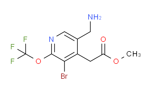 AM22735 | 1804659-15-1 | Methyl 5-(aminomethyl)-3-bromo-2-(trifluoromethoxy)pyridine-4-acetate