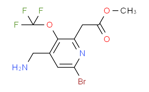 AM22736 | 1803470-28-1 | Methyl 4-(aminomethyl)-6-bromo-3-(trifluoromethoxy)pyridine-2-acetate