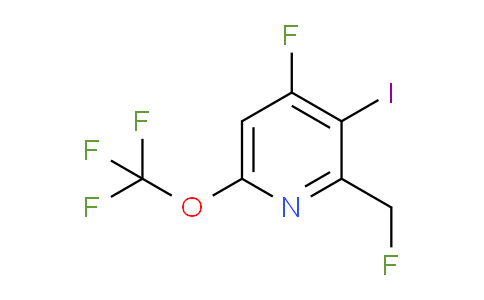 AM227405 | 1804781-41-6 | 4-Fluoro-2-(fluoromethyl)-3-iodo-6-(trifluoromethoxy)pyridine
