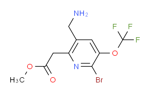 AM22741 | 1804659-24-2 | Methyl 5-(aminomethyl)-2-bromo-3-(trifluoromethoxy)pyridine-6-acetate