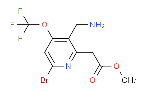 AM22742 | 1806096-73-0 | Methyl 3-(aminomethyl)-6-bromo-4-(trifluoromethoxy)pyridine-2-acetate