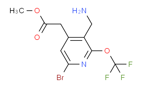 AM22743 | 1806197-03-4 | Methyl 3-(aminomethyl)-6-bromo-2-(trifluoromethoxy)pyridine-4-acetate