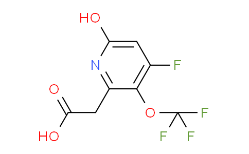 AM227444 | 1804766-33-3 | 4-Fluoro-6-hydroxy-3-(trifluoromethoxy)pyridine-2-acetic acid