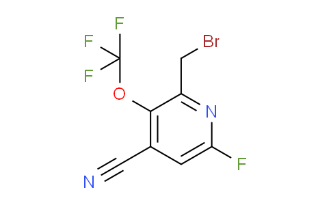 2-(Bromomethyl)-4-cyano-6-fluoro-3-(trifluoromethoxy)pyridine
