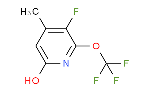 AM227462 | 1804303-45-4 | 3-Fluoro-6-hydroxy-4-methyl-2-(trifluoromethoxy)pyridine