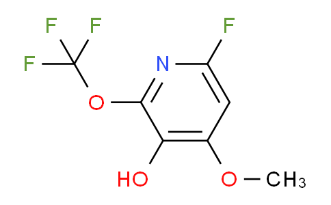6-Fluoro-3-hydroxy-4-methoxy-2-(trifluoromethoxy)pyridine