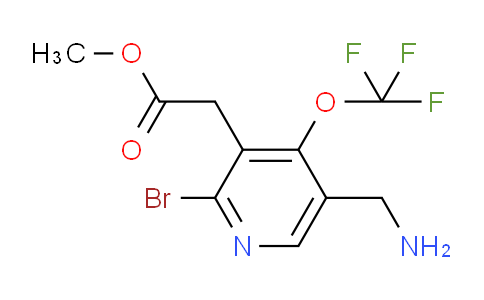 AM22747 | 1806204-77-2 | Methyl 5-(aminomethyl)-2-bromo-4-(trifluoromethoxy)pyridine-3-acetate