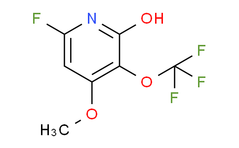 6-Fluoro-2-hydroxy-4-methoxy-3-(trifluoromethoxy)pyridine